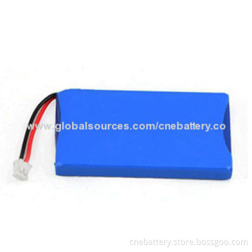 Lithium Polymer Battery with 3.7V, 1,800mAh PLPL103450, Measures 10.0 x 34 x 50mmNew